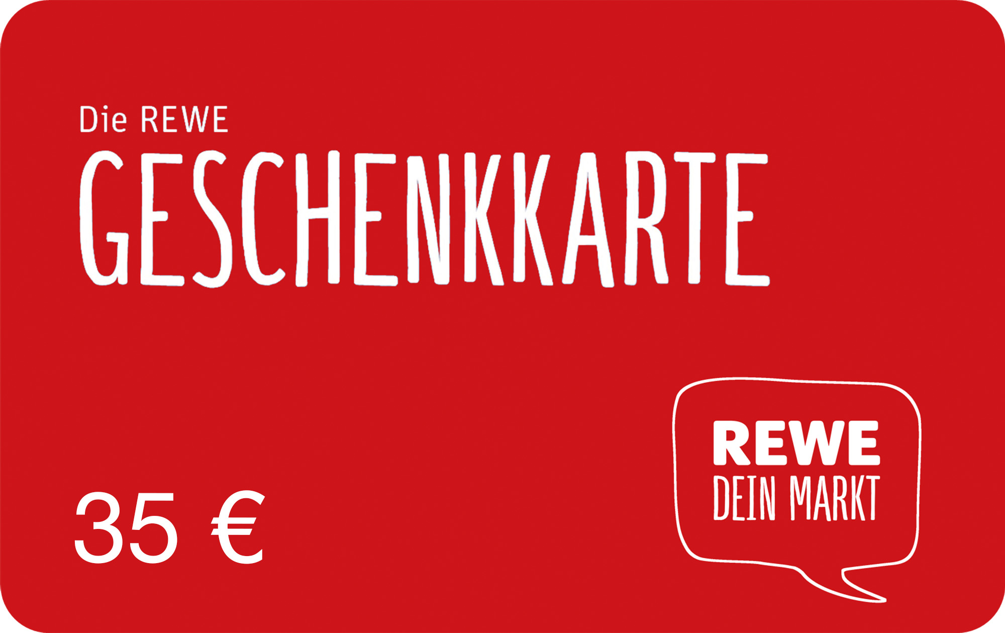 35,– € REWE-Gutschein