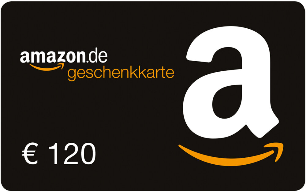 120,– € Amazon.de-Gutschein