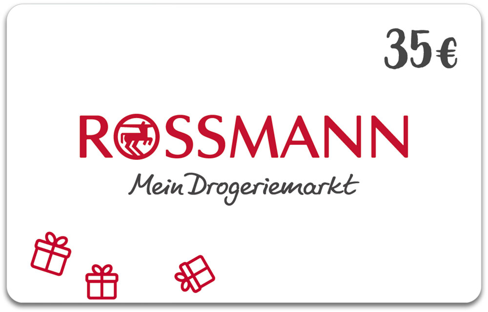 35,– € ROSSMANN-Gutschein