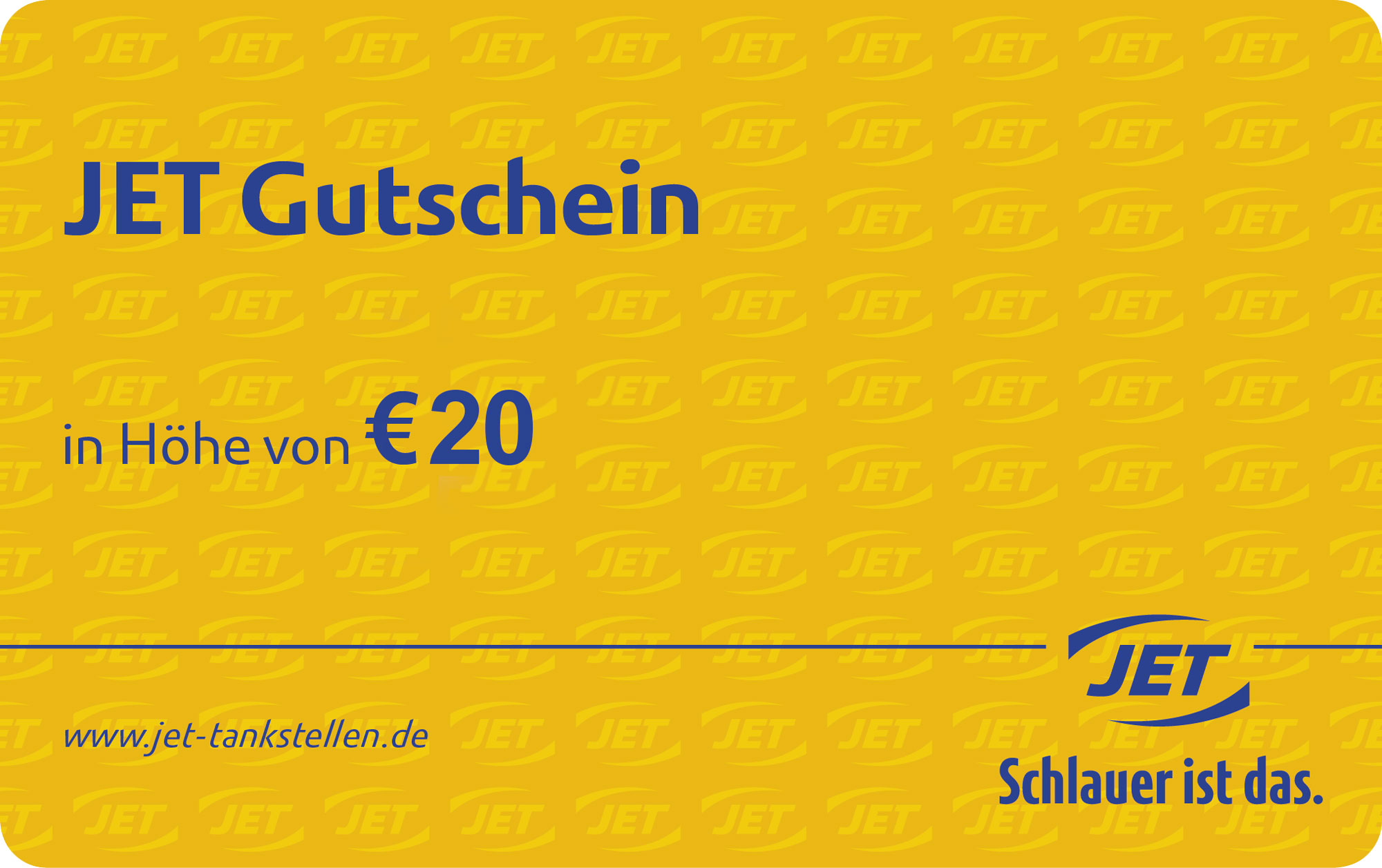 JET-Gutschein 20,– €