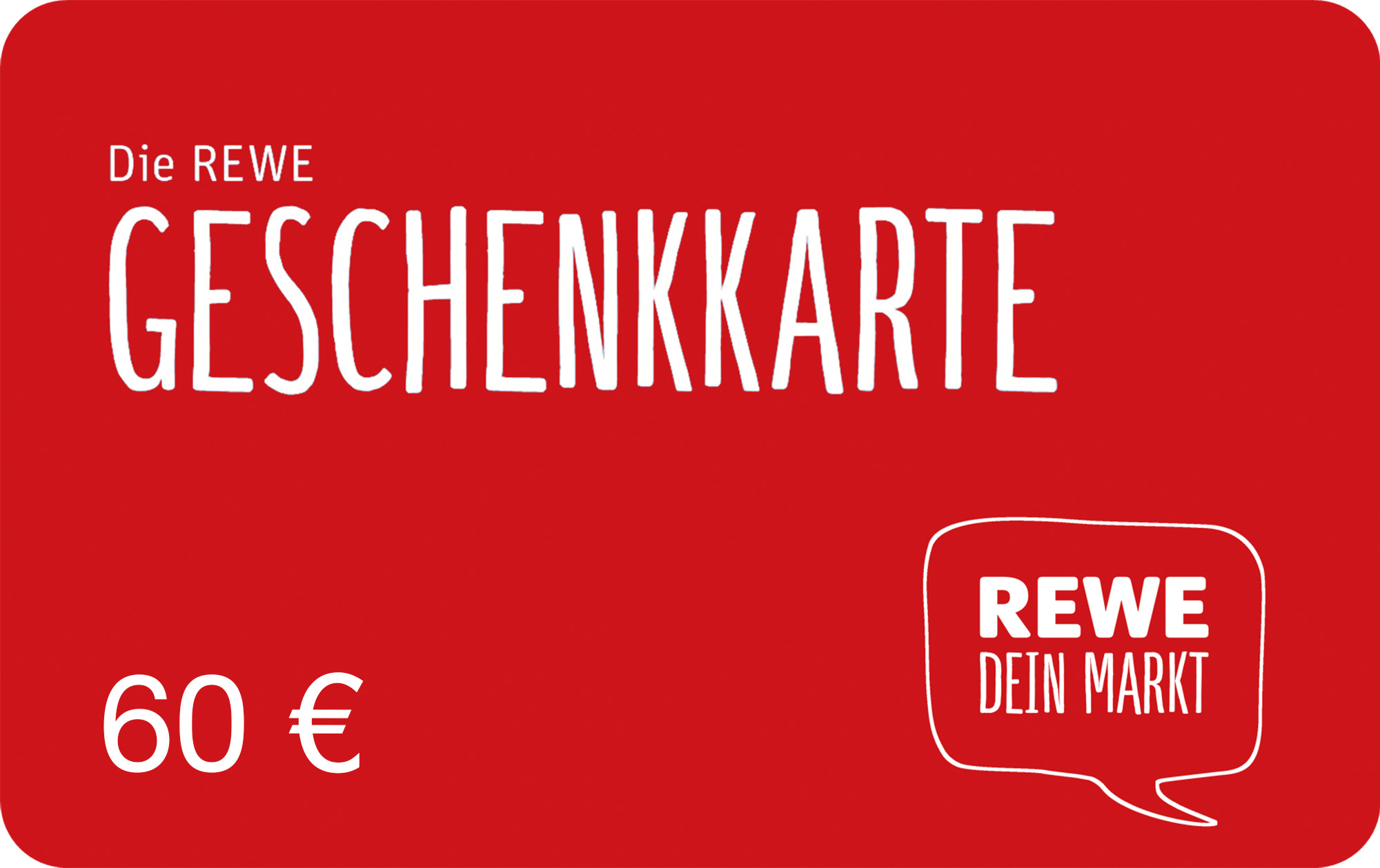 60,&ndash; &euro; REWE-Gutschein