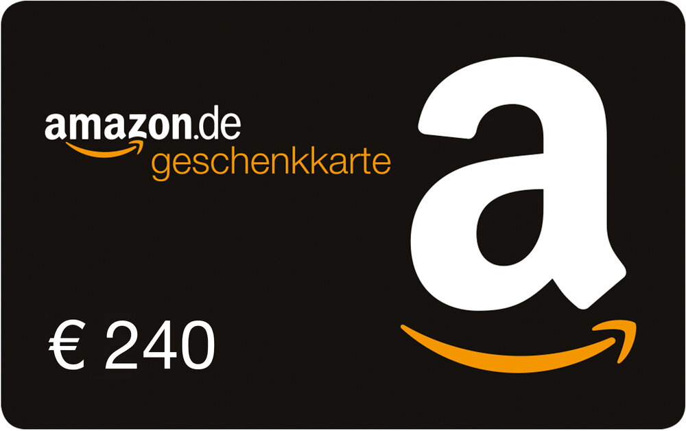 Amazon.de-Gutschein 240,– € 