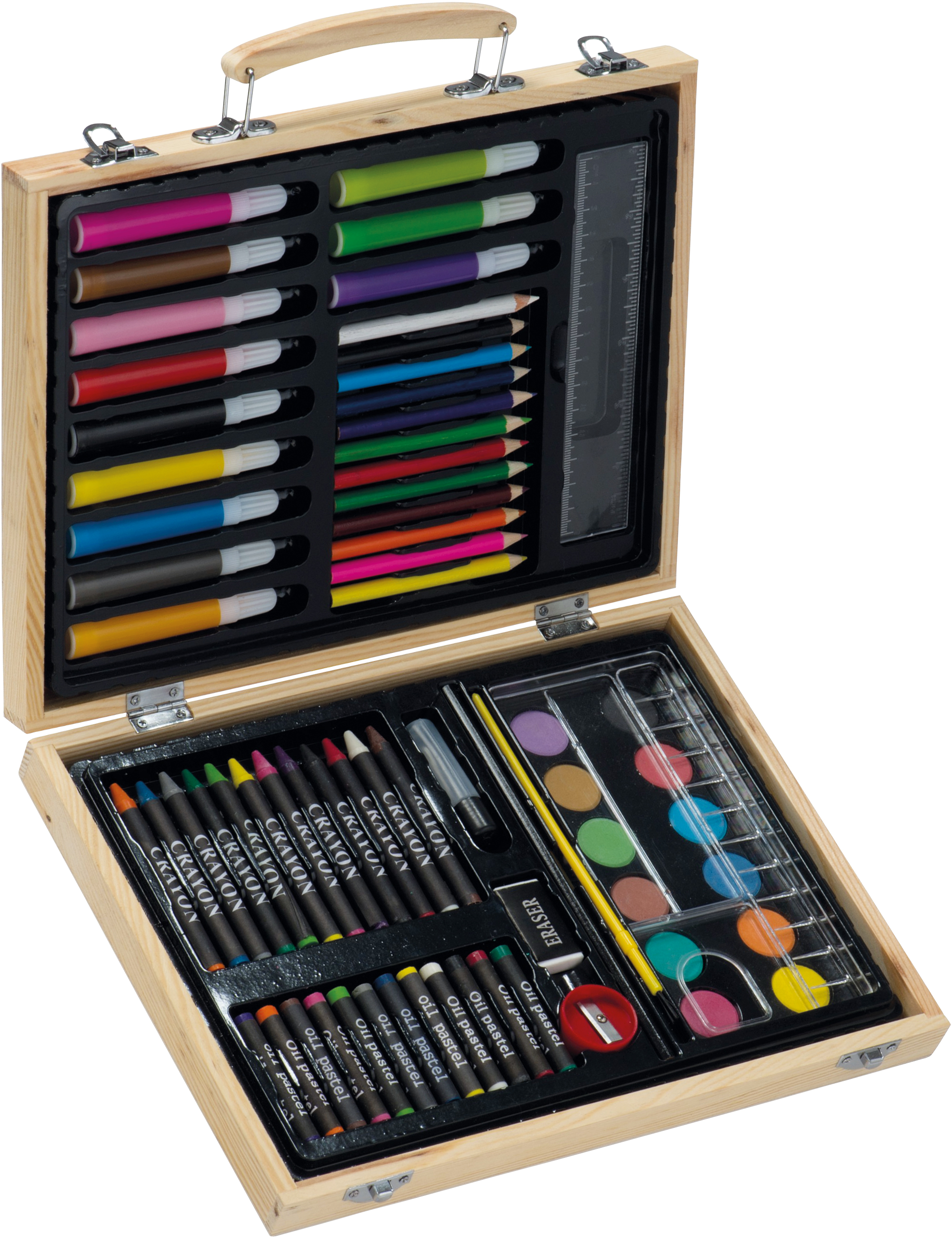 RAINBOW Malset &bdquo;natur&ldquo;, 67-teilig